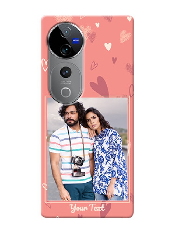 Custom Vivo V40 Pro 5G custom mobile phone cases: love doodle art Design