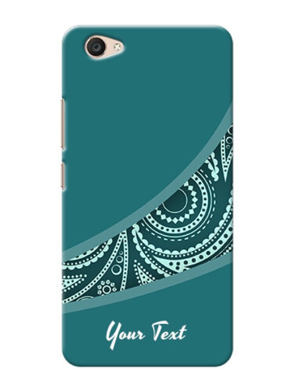 Custom Vivo V5 Plus Custom Phone Covers: semi visible floral Design