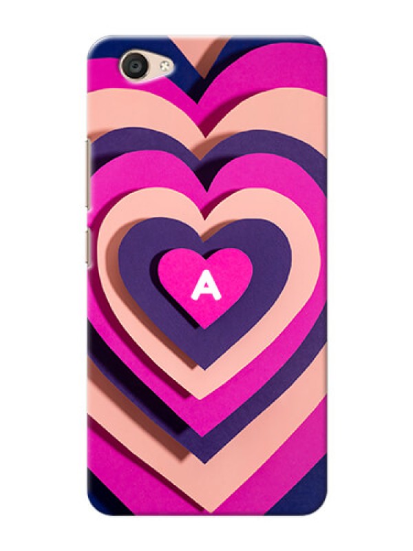 Custom Vivo V5 Plus Custom Mobile Case with Cute Heart Pattern Design