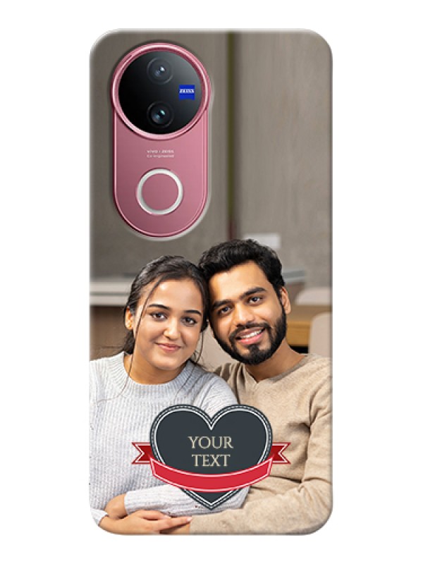 Custom Vivo V50 Custom Hard Phone Case - Just Married Couple Design