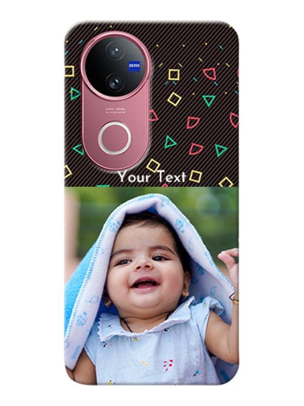 Custom Vivo V50 Custom Hard Phone Case - With Confetti Birthday Design