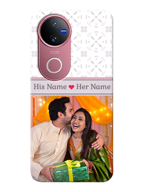 Custom Vivo V50 Custom Hard Phone Case - With Photo And Ethnic Design