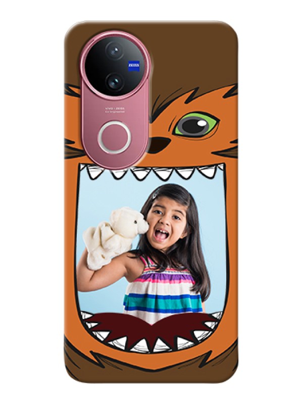 Custom Vivo V50 Custom Hard Phone Case - Owl Monster Back Case Design