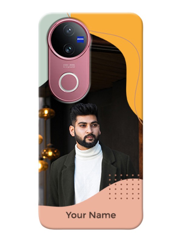 Custom Vivo V50 Custom Hard Phone Case - Tri - Coloured Overlay Design