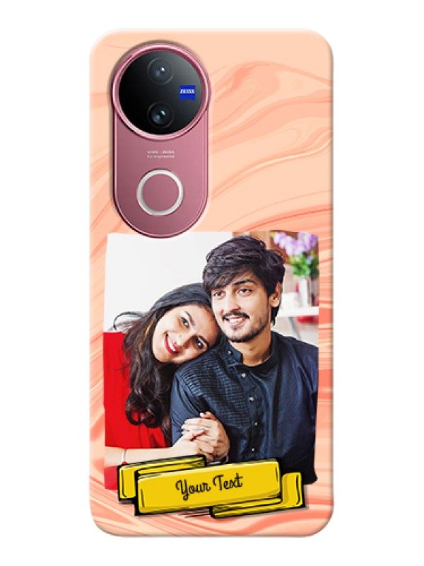 Custom Vivo V50e 5G Custom Hard Phone Case - Marble Texture Design