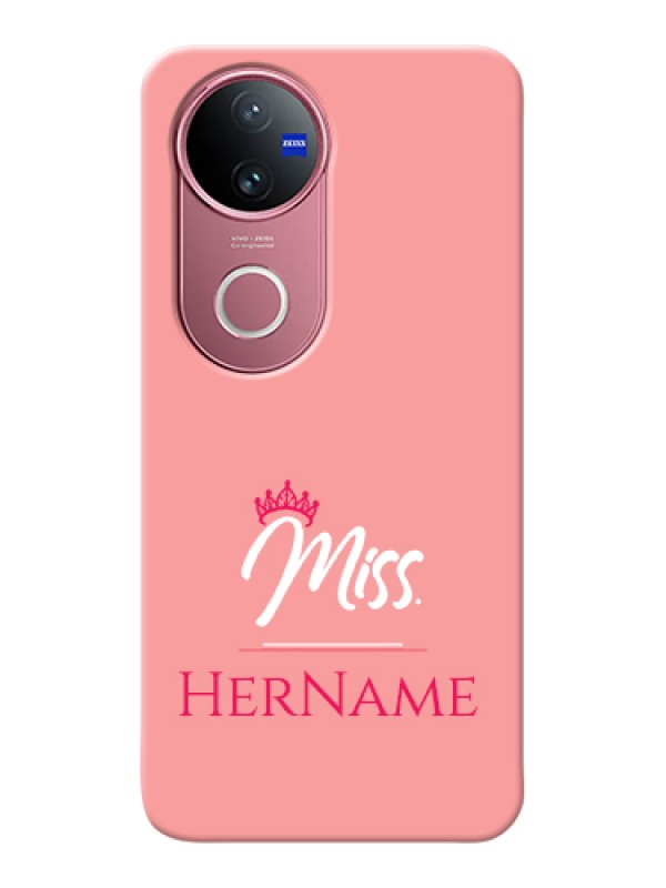 Custom Vivo V50e 5G Custom Hard Phone Case - Mrs With Name Design