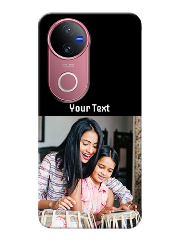 Custom Vivo V50e 5G Custom Hard Phone Case - Photo With Name Design