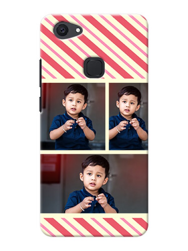 Custom Vivo V7 Plus Multiple Picture Upload Mobile Case Design