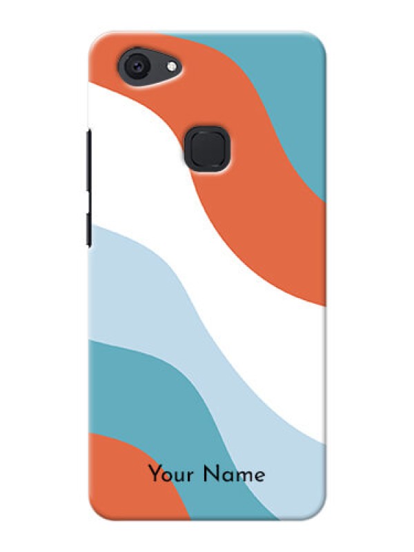 Custom Vivo V7 Plus Mobile Back Covers: coloured Waves Design