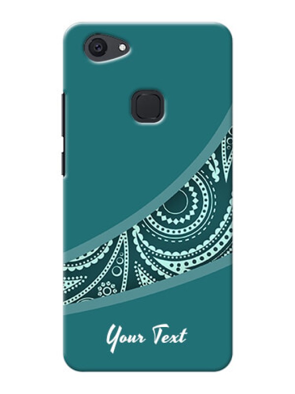 Custom Vivo V7 Plus Custom Phone Covers: semi visible floral Design