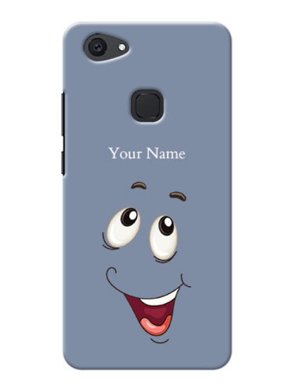 Custom Vivo V7 Plus Phone Back Covers: Laughing Cartoon Face Design