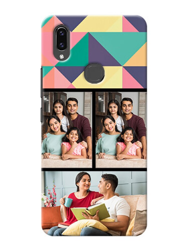 Custom Vivo V9 Pro personalised phone covers: Bulk Pic Upload Design