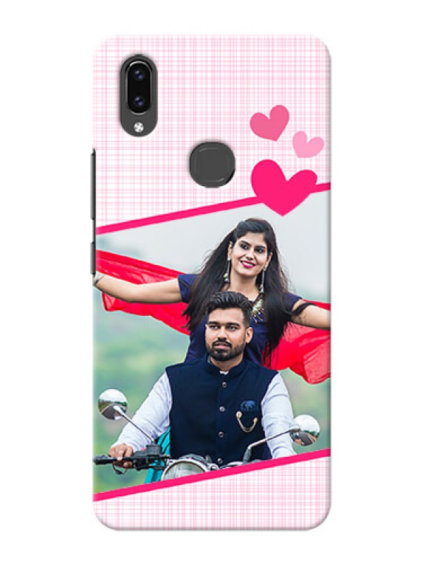 Custom Vivo V9 Pro Personalised Phone Cases: Love Shape Heart Design