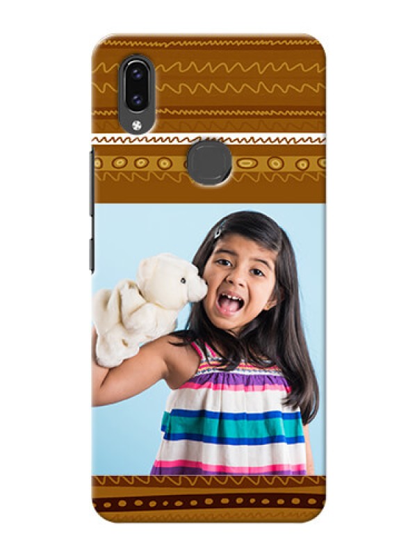 Custom Vivo V9 Pro Mobile Covers: Friends Picture Upload Design 