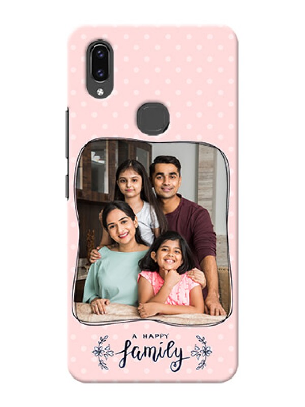 Custom Vivo V9 Pro Personalized Phone Cases: Family with Dots Design