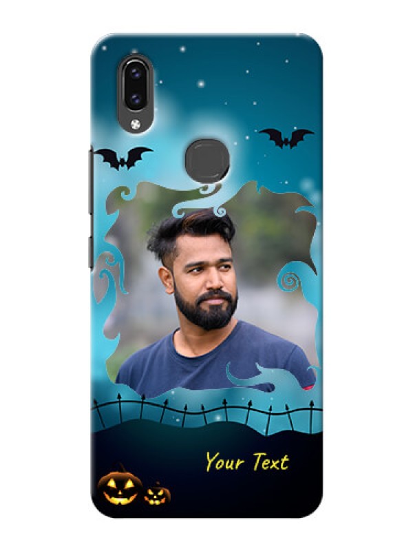 Custom Vivo V9 Pro Personalised Phone Cases: Halloween frame design