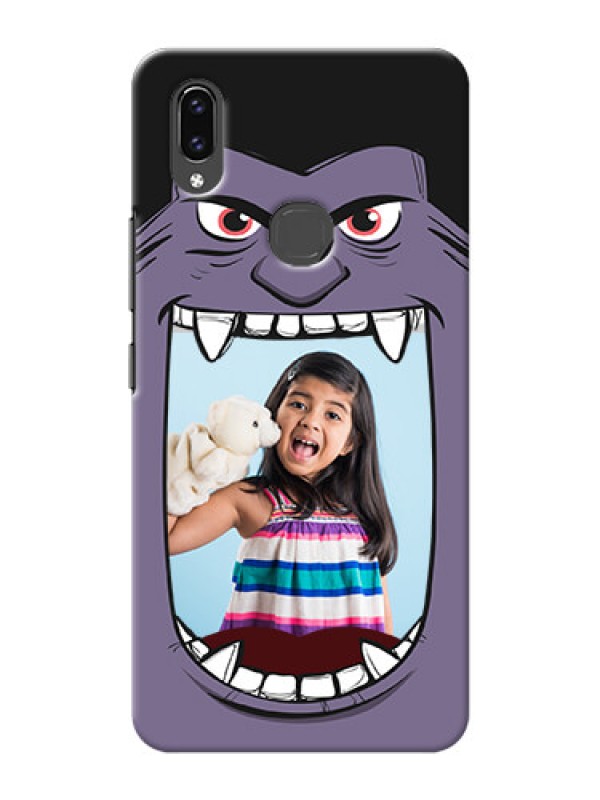 Custom Vivo V9 Pro Personalised Phone Covers: Angry Monster Design