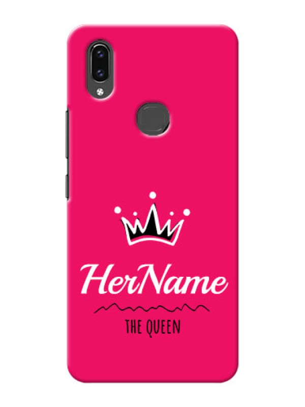 Custom Vivo V9 Pro Queen Phone Case with Name