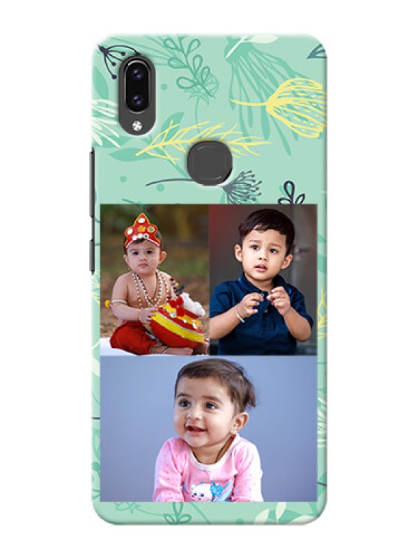 Custom Vivo V9 Youth family is forever design with floral pattern Design