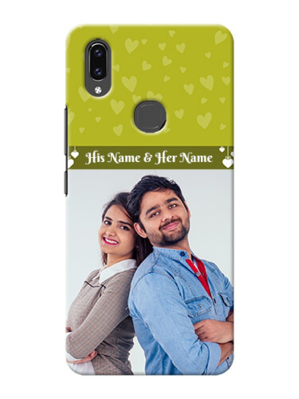 Custom Vivo V9 Youth you and me design with hanging hearts Design