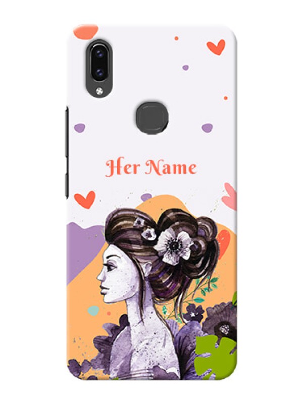 Custom Vivo V9 Youth Custom Mobile Case with Woman And Nature Design