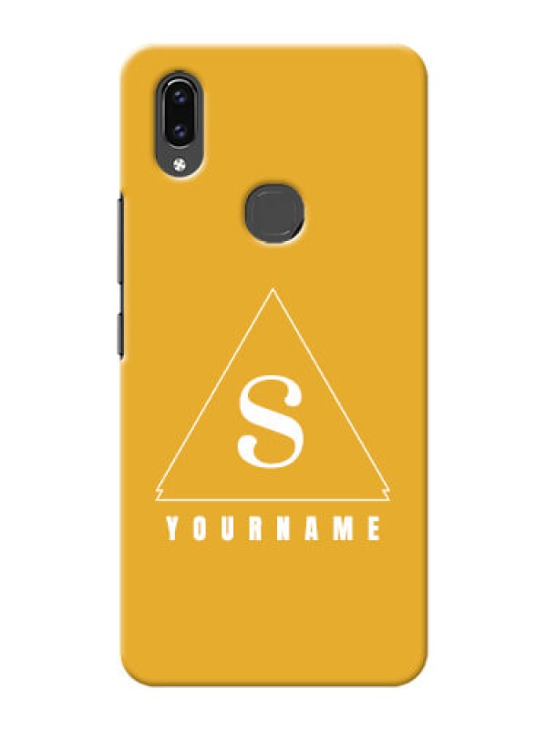 Custom Vivo V9 Youth Custom Mobile Case with simple triangle Design