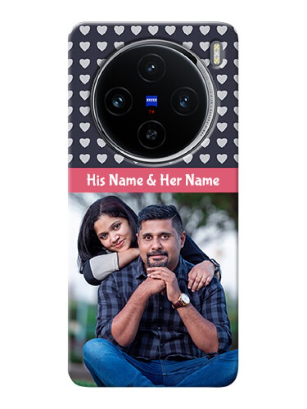 Custom Vivo X100 5G Custom Mobile Case with Love Symbols Design