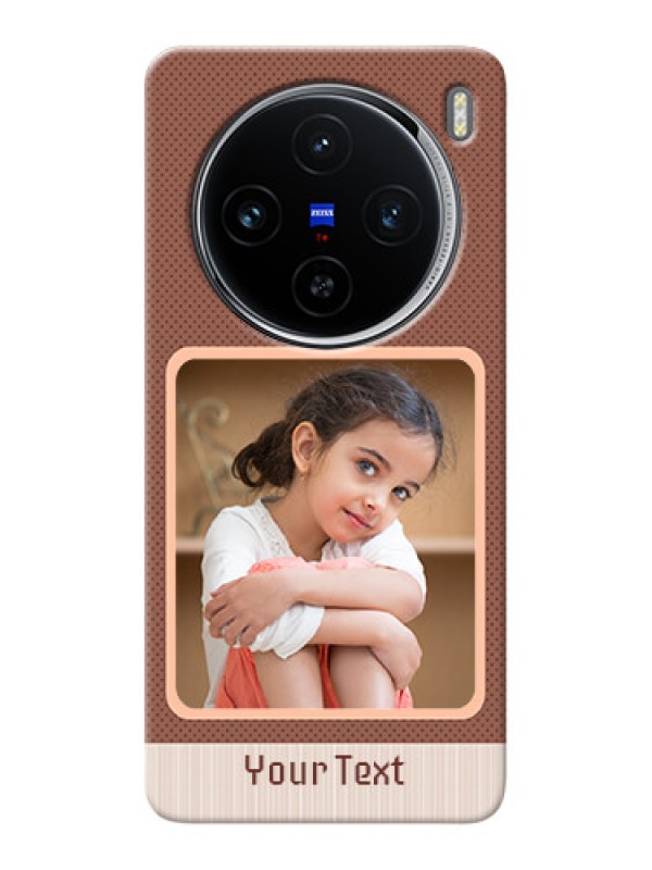 Custom Vivo X100 5G Phone Covers: Simple Pic Upload Design