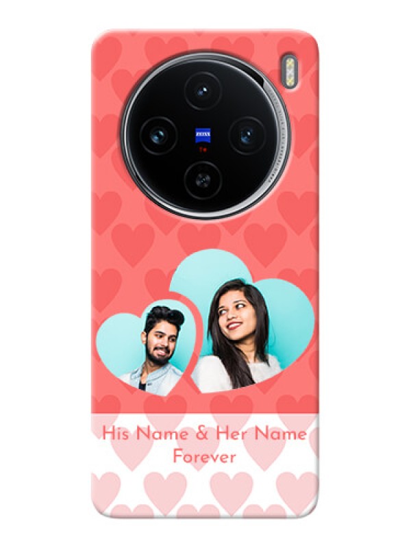 Custom Vivo X100 5G personalized phone covers: Couple Pic Upload Design