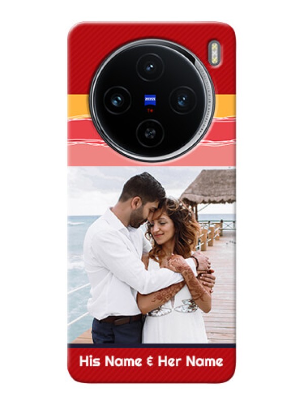 Custom Vivo X100 5G custom mobile phone covers: Colorful Case Design