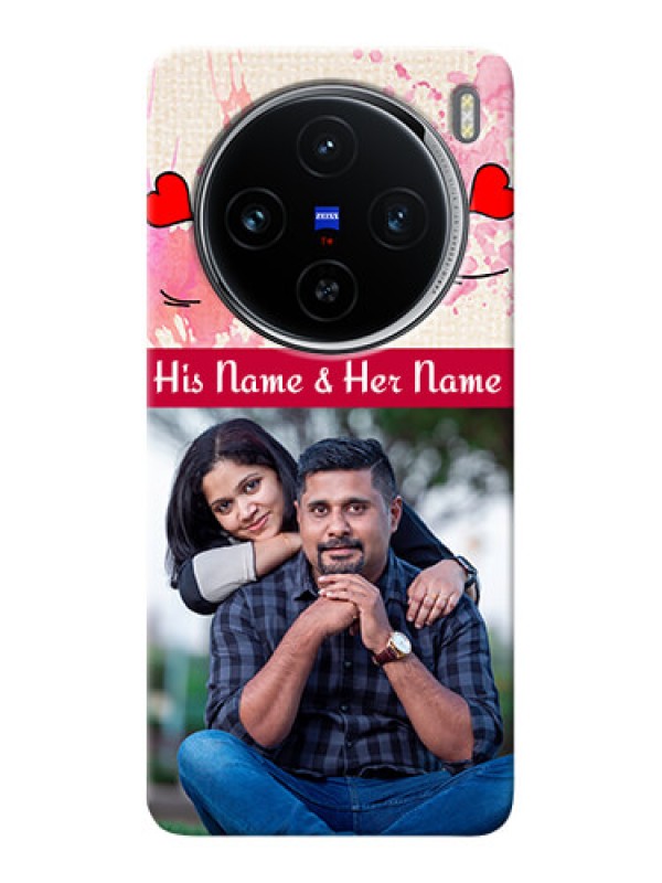 Custom Vivo X100 5G phone back covers: You and Me Case Design