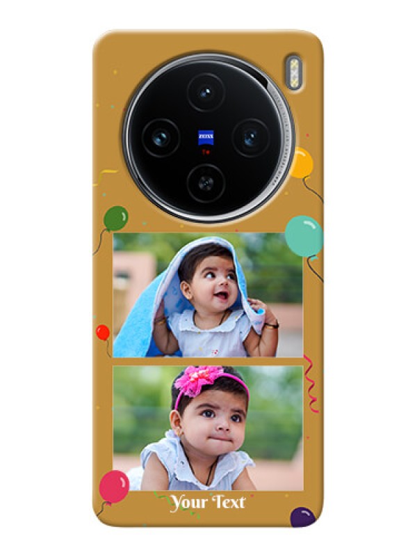 Custom Vivo X100 5G Phone Covers: Image Holder with Birthday Celebrations Design