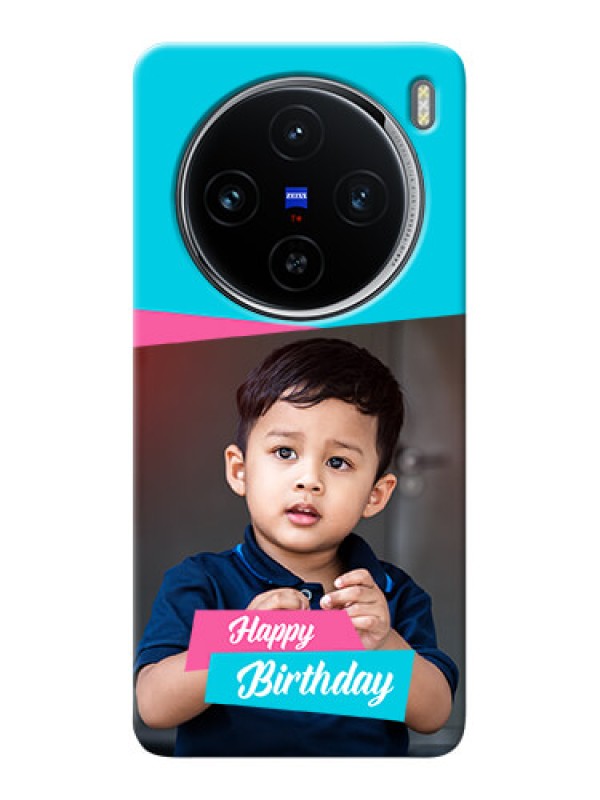 Custom Vivo X100 5G Mobile Covers: Image Holder with 2 Color Design