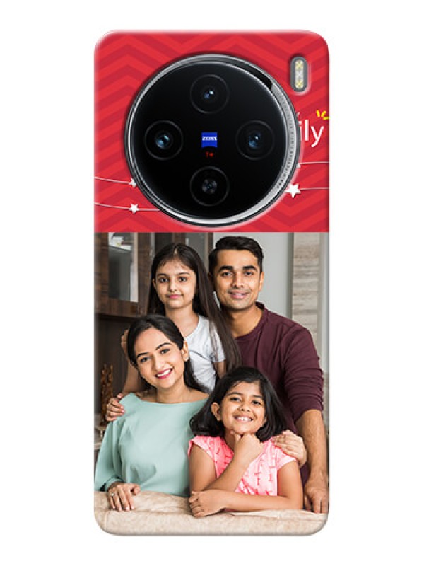 Custom Vivo X100 5G customized phone cases: Happy Family Design
