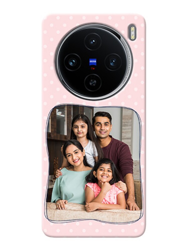 Custom Vivo X100 5G Personalized Phone Cases: Family with Dots Design
