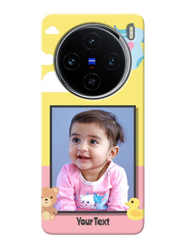 Custom Vivo X100 5G Back Covers: Kids 2 Color Design