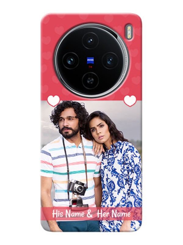 Custom Vivo X100 5G Mobile Cases: Simple Love Design