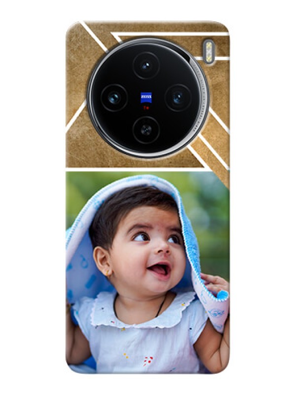 Custom Vivo X100 5G mobile phone cases: Gradient Abstract Texture Design