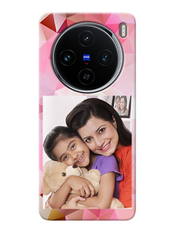 Custom Vivo X100 5G Personalized Phone Covers: Abstract Triangle Design