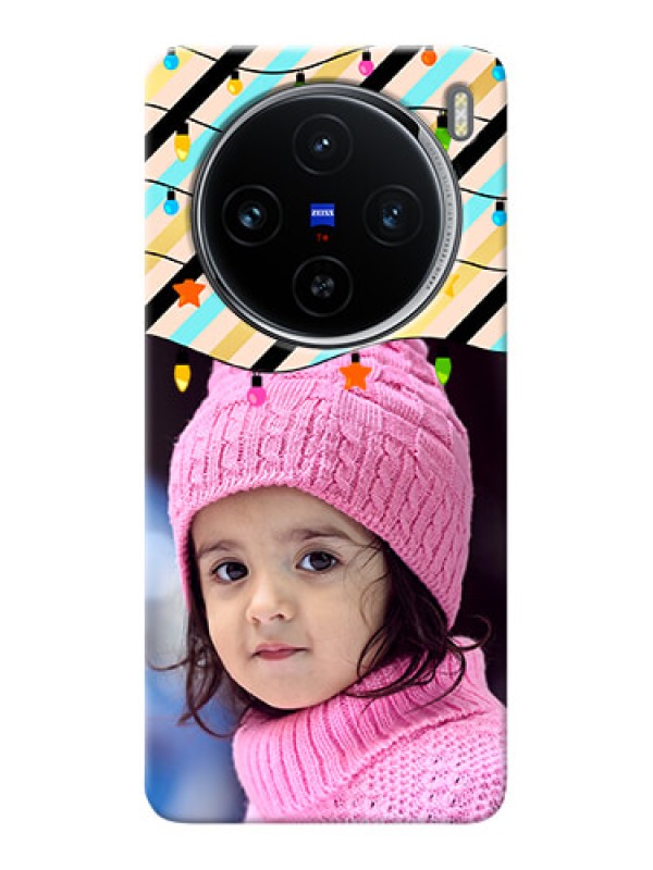 Custom Vivo X100 5G Personalized Mobile Covers: Lights Hanging Design