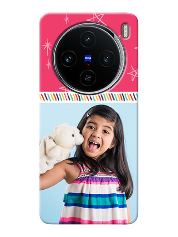 Custom Vivo X100 5G Personalized Phone Cases: line art design