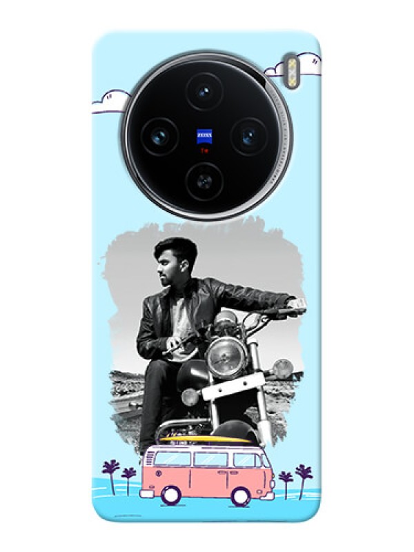 Custom Vivo X100 5G Mobile Covers Online: Travel & Adventure Design
