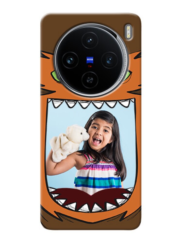 Custom Vivo X100 5G Phone Covers: Owl Monster Back Case Design