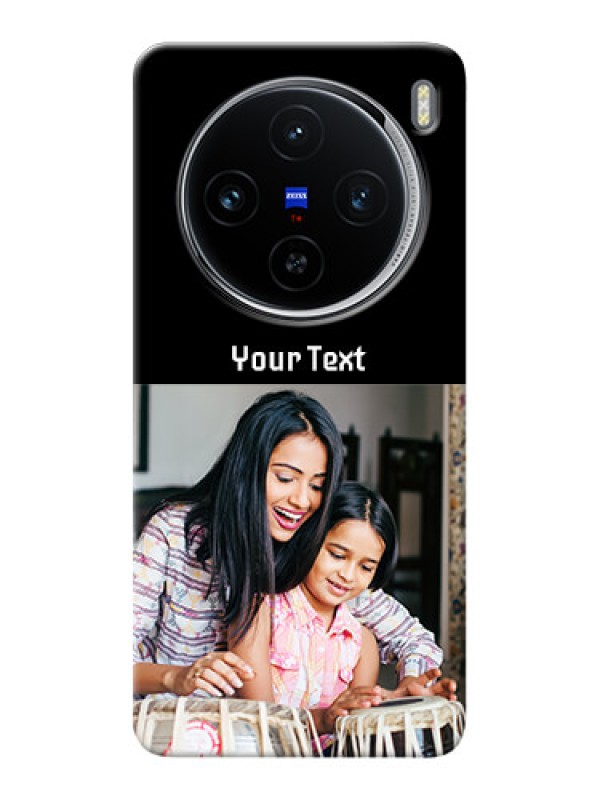 Custom Vivo X100 5G Photo with Name on Phone Case