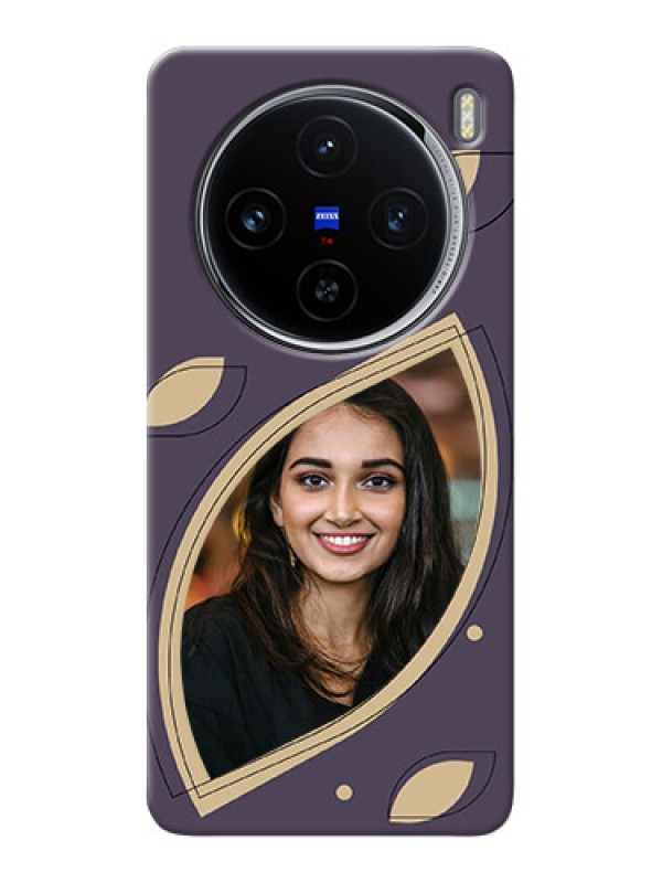 Custom Vivo X100 5G Custom Mobile Case with Falling Leaf Design