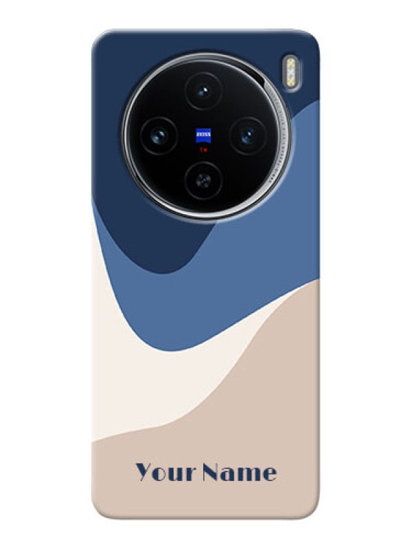 Custom Vivo X100 5G Custom Phone Case with Abstract Drip Art Design