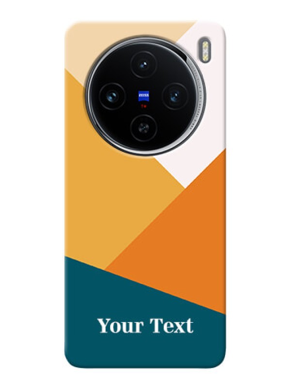 Custom Vivo X100 5G Personalized Phone Case with Stacked Multiwithcolour Design