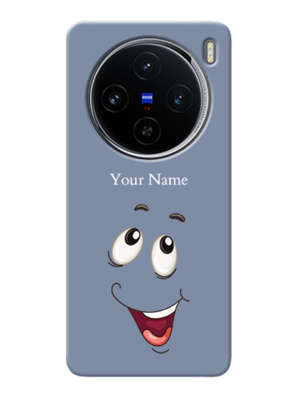 Custom Vivo X100 5G Photo Printing on Case with Laughing Cartoon Face Design