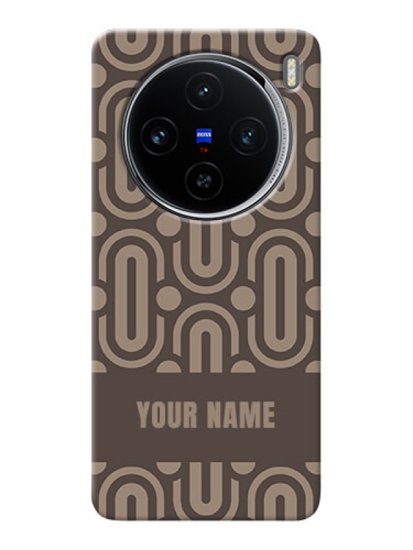 Custom Vivo X100 5G Custom Phone Case with Captivating Zero Pattern Design