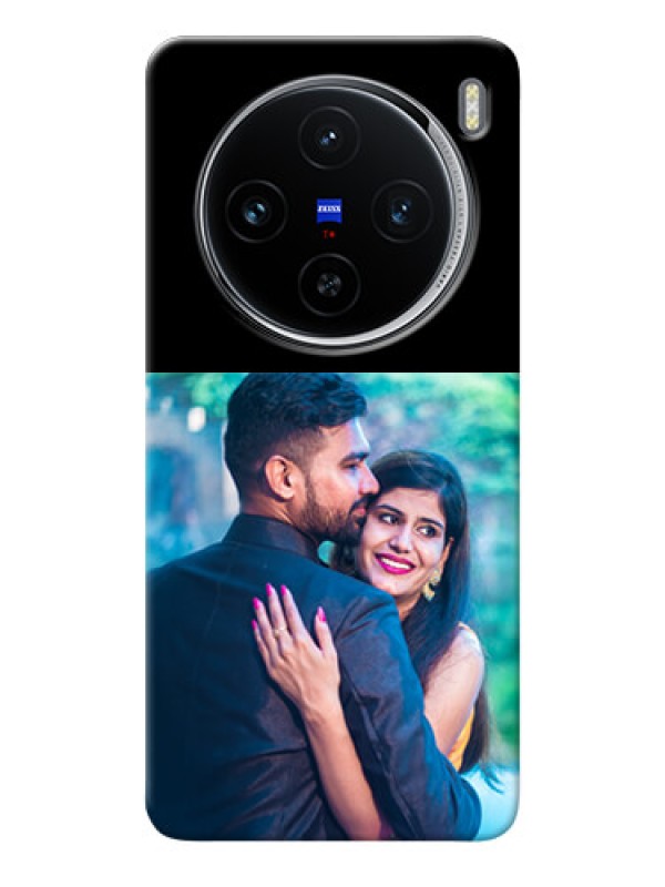 Custom Vivo X100 5G Custom Hard Phone Case - Upload Full Picture With Custom Color Design